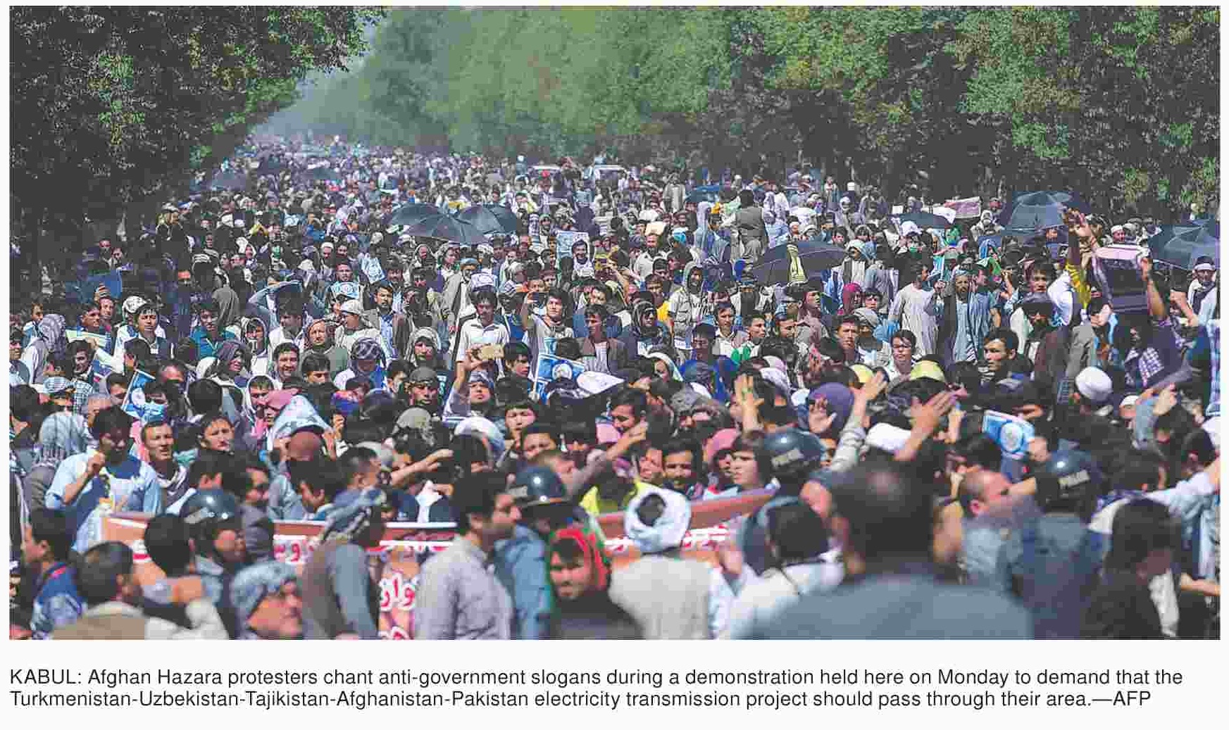Afghan Protestors